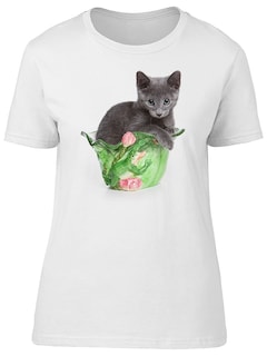 Foto 1 | Playera Smartprintsink color Blanco para Mujer