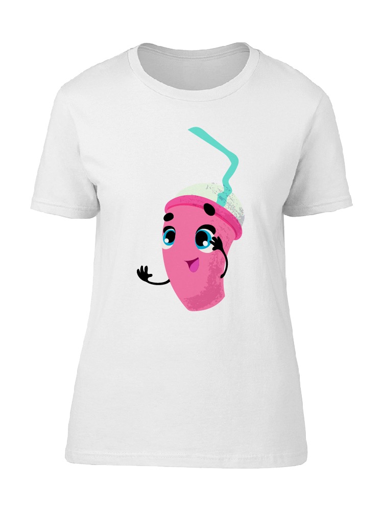 Foto 2 pulgar | Playera Smartprintsink color Blanco para Mujer