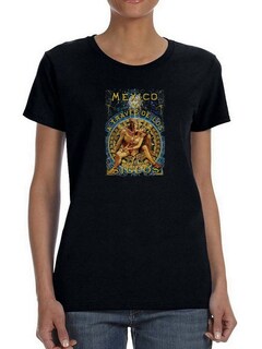 Foto 1 | Playera Smartprintsink Para Mujer Portada De Novela México
