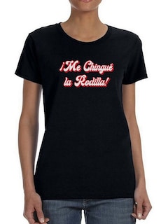 Foto 1 | Playera Smartprintsink Para Mujer Me Lastimé La Rodilla Diseño Retro