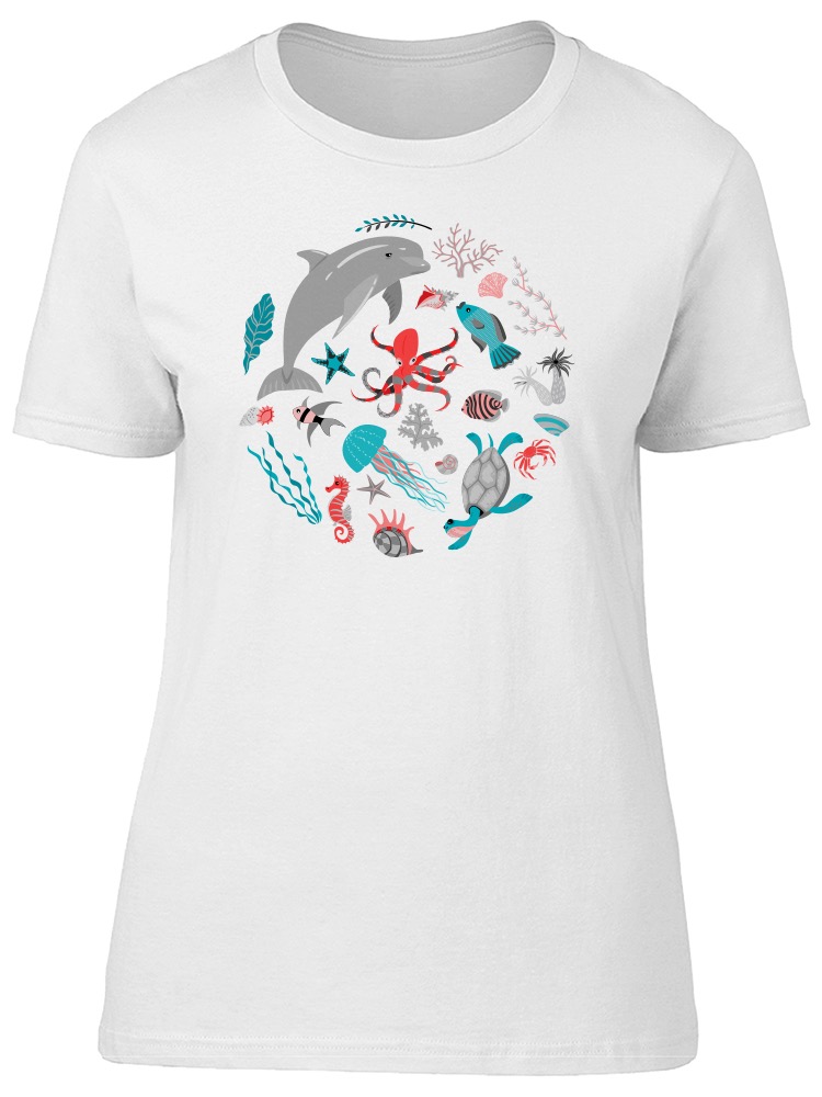 Foto 2 pulgar | Playera para Mujer Smartprintsink color Blanco