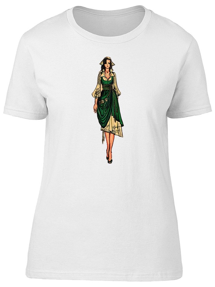 Playera Smartprintsink Mujer Ilustración/ Mujer Pirata