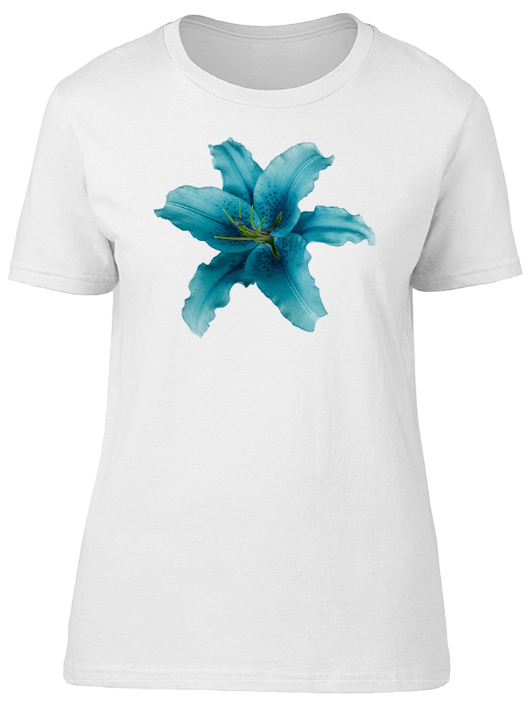 Foto 2 pulgar | Playera Smartprintsink Mujer Fotografía/ Lirio En Negativo