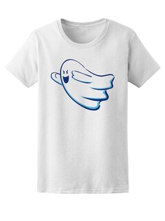 Foto 1 | Playera Smartprintsink Mujer Ilustración/ Fantasma Travieso