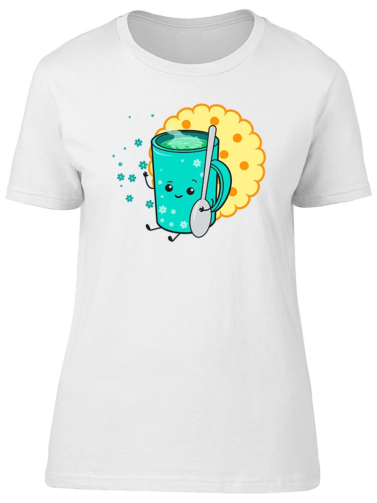 Foto 2 pulgar | Playera Smartprintsink color Blanco para Mujer