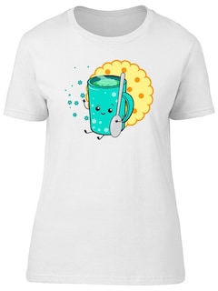 Foto 1 | Playera Smartprintsink color Blanco para Mujer