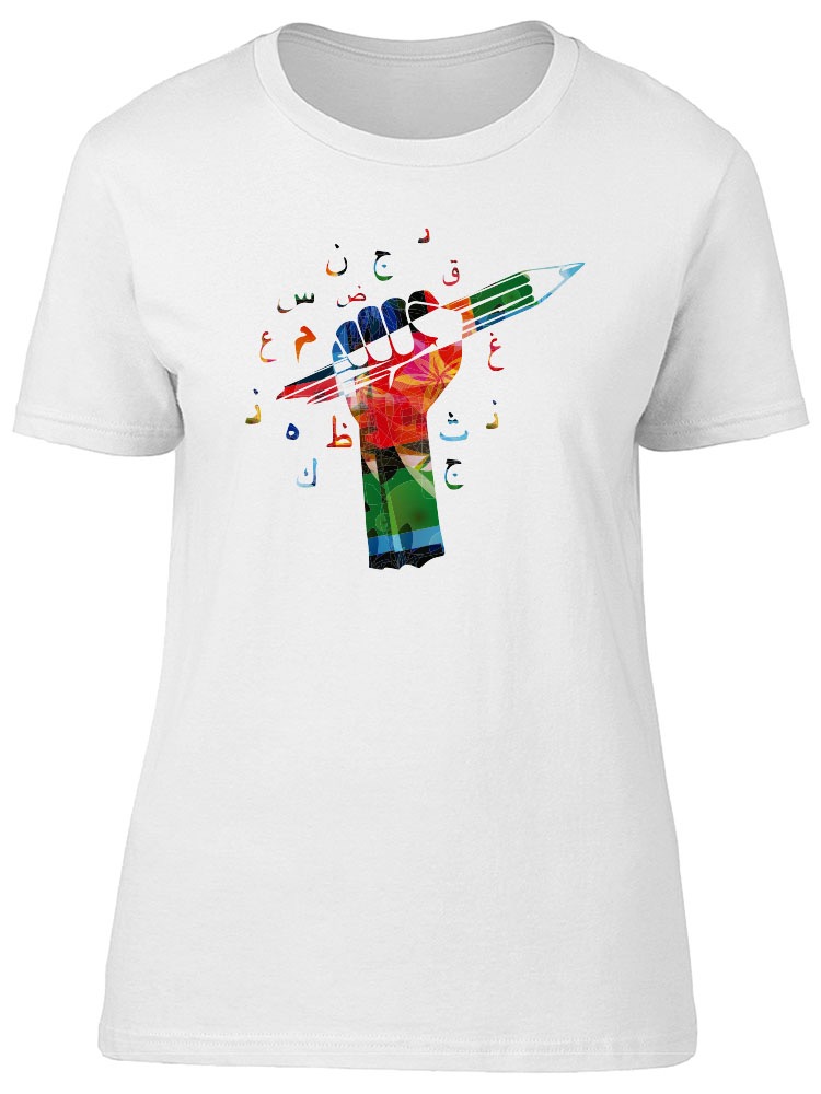 Foto 2 pulgar | Playera Smartprintsink color Blanco para Mujer