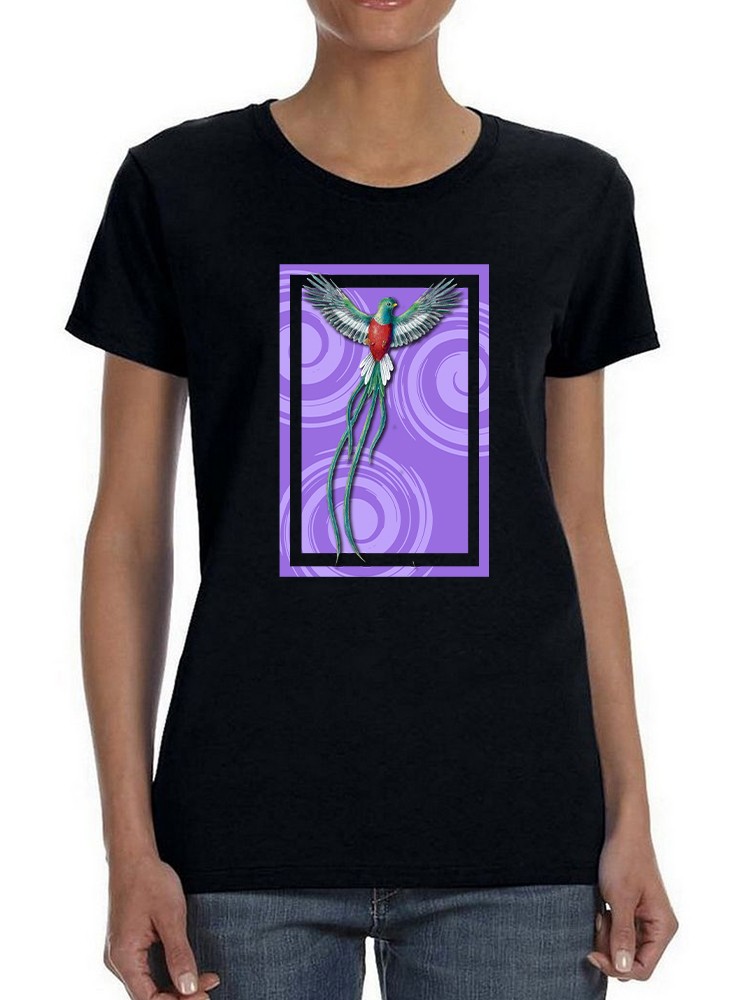 Foto 2 pulgar | Playera Smartprintsink Para Mujer Estampada Diseño Quetzal