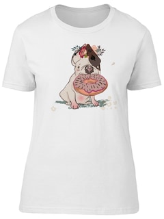 Foto 1 | Playera para Mujer Smartprintsink color Blanco