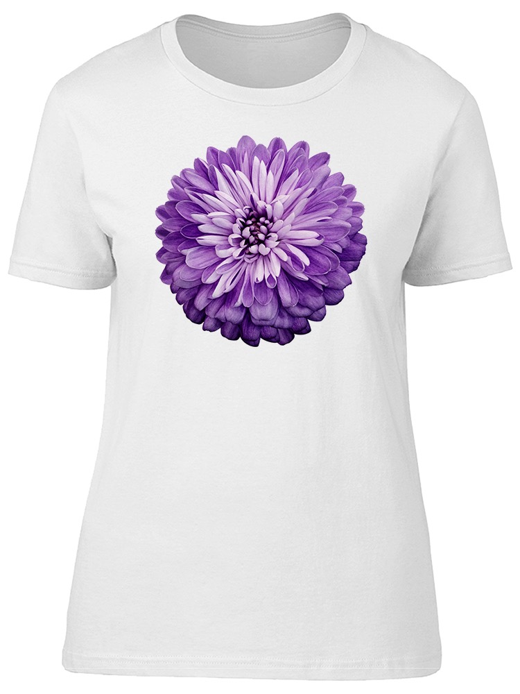 Foto 2 pulgar | Playera Smartprintsink Mujer Fotografía/ Crisantemo Morado