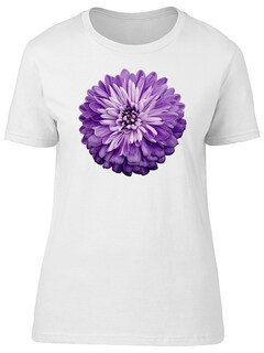 Foto 1 | Playera Smartprintsink Mujer Fotografía/ Crisantemo Morado