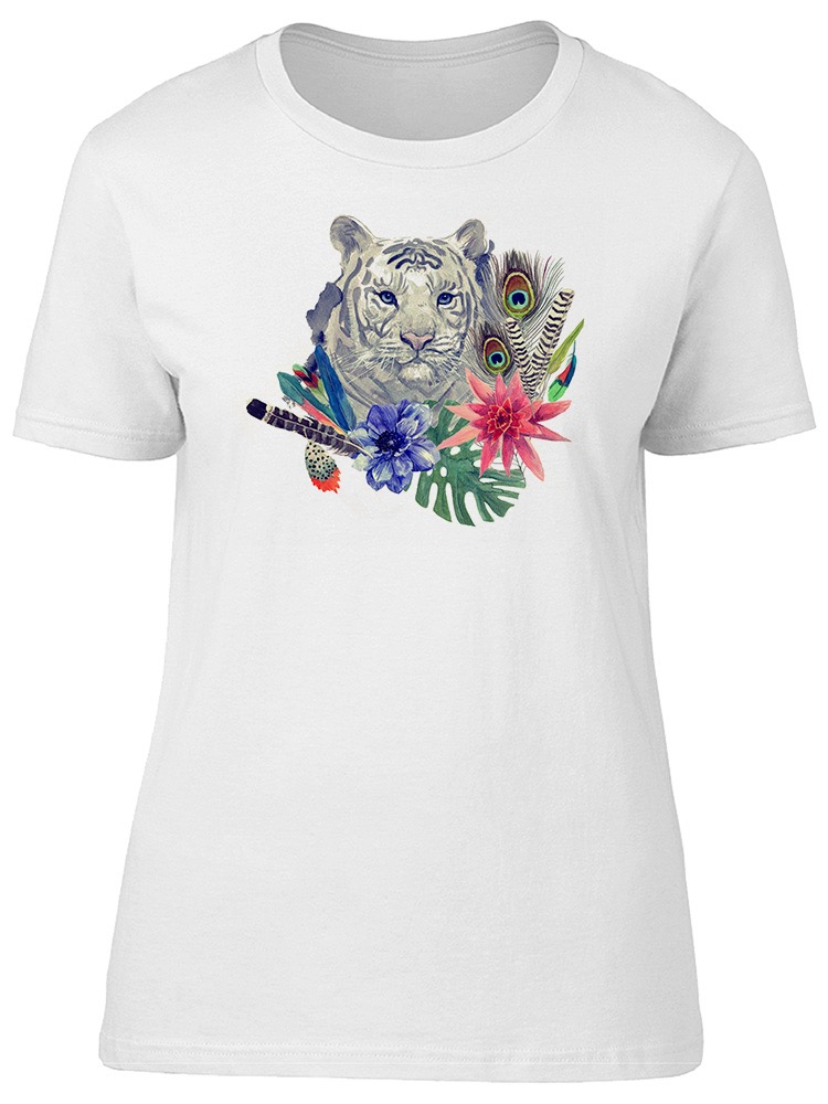 Foto 2 pulgar | Playera para Mujer Smartprintsink color Blanco