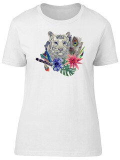 Foto 1 | Playera para Mujer Smartprintsink color Blanco