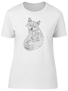 Foto 1 | Playera Smartprintsink color Blanco para Mujer