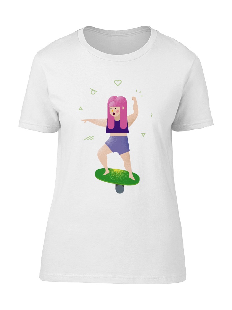 Playera Smartprintsink color Blanco para Mujer