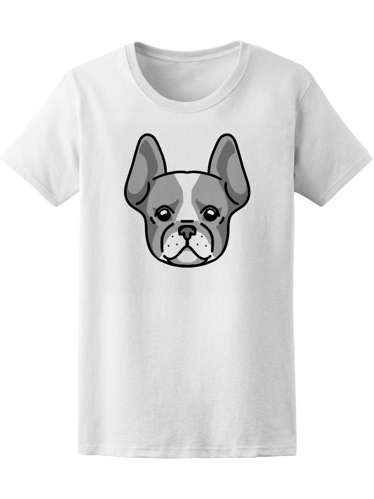 Foto 2 pulgar | Playera Smartprintsink Mujer Ilustración/ Cachorro Bulldog Francés