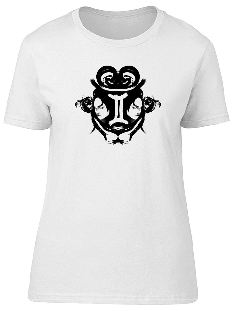 Foto 2 pulgar | Playera Smartprintsink Mujer Ilustración/ Gemelos Géminis