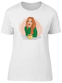 Foto 1 | Playera Smartprintsink color Blanco para Mujer