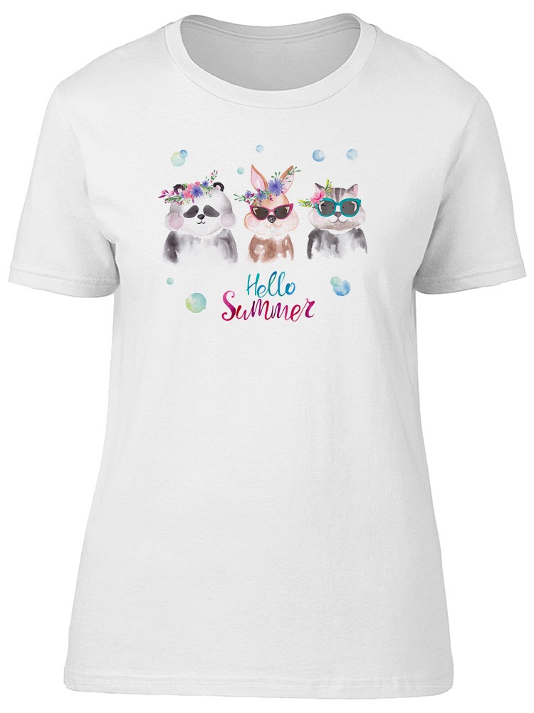Foto 2 pulgar | Playera para Mujer Smartprintsink color Blanco