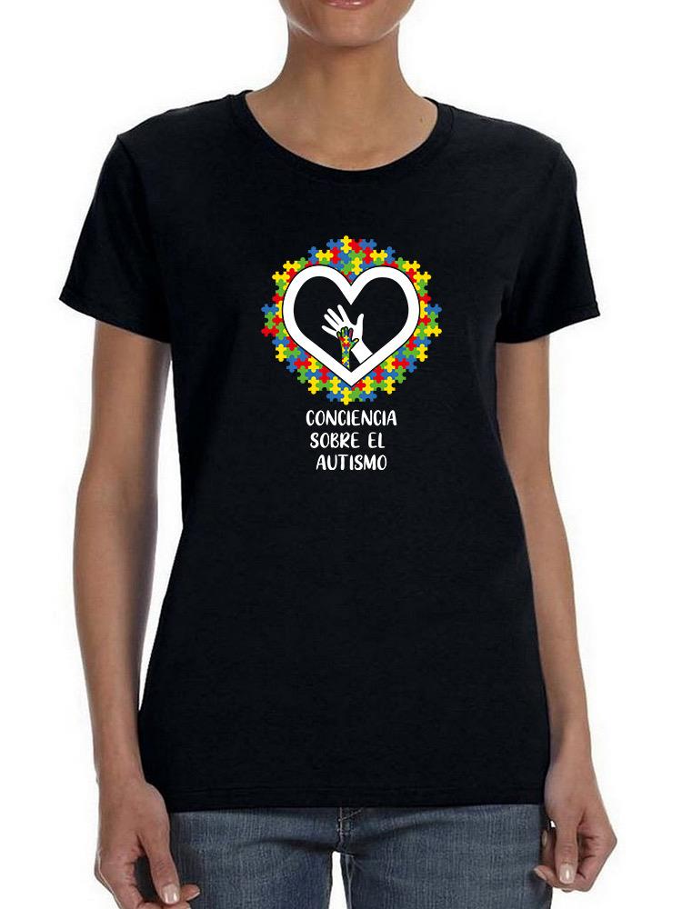 Foto 2 pulgar | Playera Smartprintsink Para Mujer Conciencia Sobre El Autismo