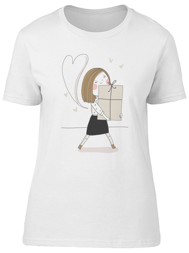 Foto 2 pulgar | Playera Smartprintsink color Blanco para Mujer
