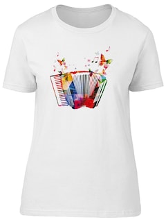 Foto 1 | Playera Smartprintsink color Blanco para Mujer