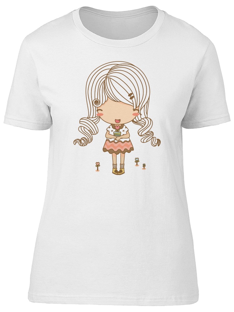 Foto 2 pulgar | Playera Smartprintsink color Blanco para Mujer