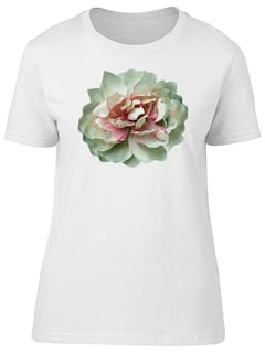 Foto 1 | Playera Smartprintsink Mujer Fotografía/ Camelia Blanca