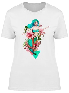 Foto 1 | Playera Smartprintsink color Blanco para Mujer
