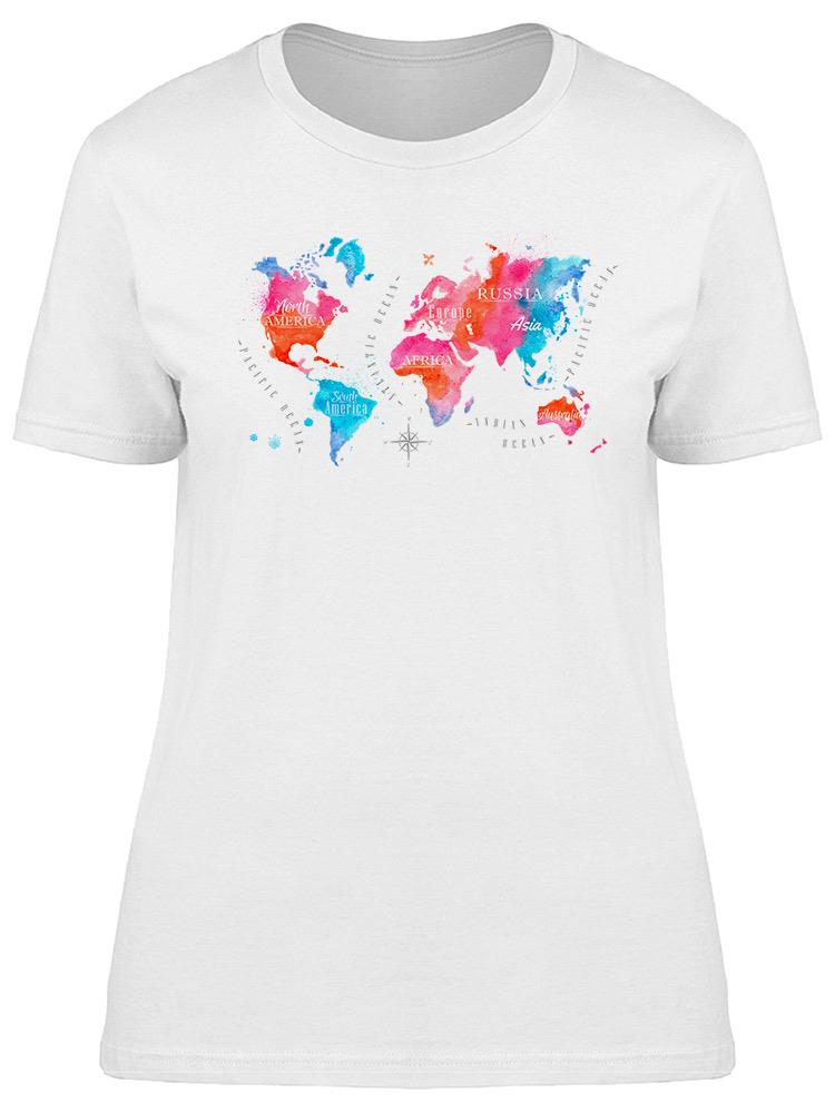 Foto 2 pulgar | Playera para Mujer Smartprintsink color Blanco