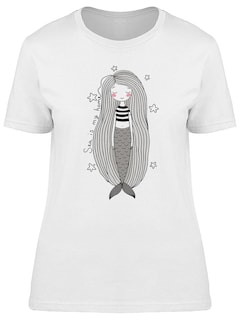 Foto 1 | Playera para Mujer Smartprintsink color Blanco