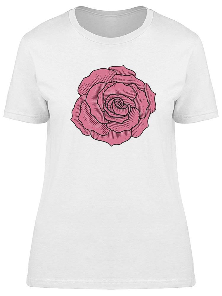 Playera Smartprintsink Mujer Rosa Solitaria Color Pastel