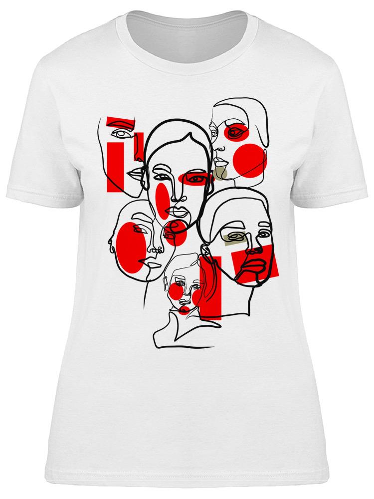 Foto 2 pulgar | Playera Smartprintsink color Blanco para Mujer