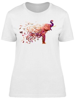 Foto 1 | Playera Smartprintsink color Blanco para Mujer