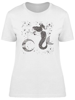 Foto 1 | Playera Smartprintsink color Blanco para Mujer