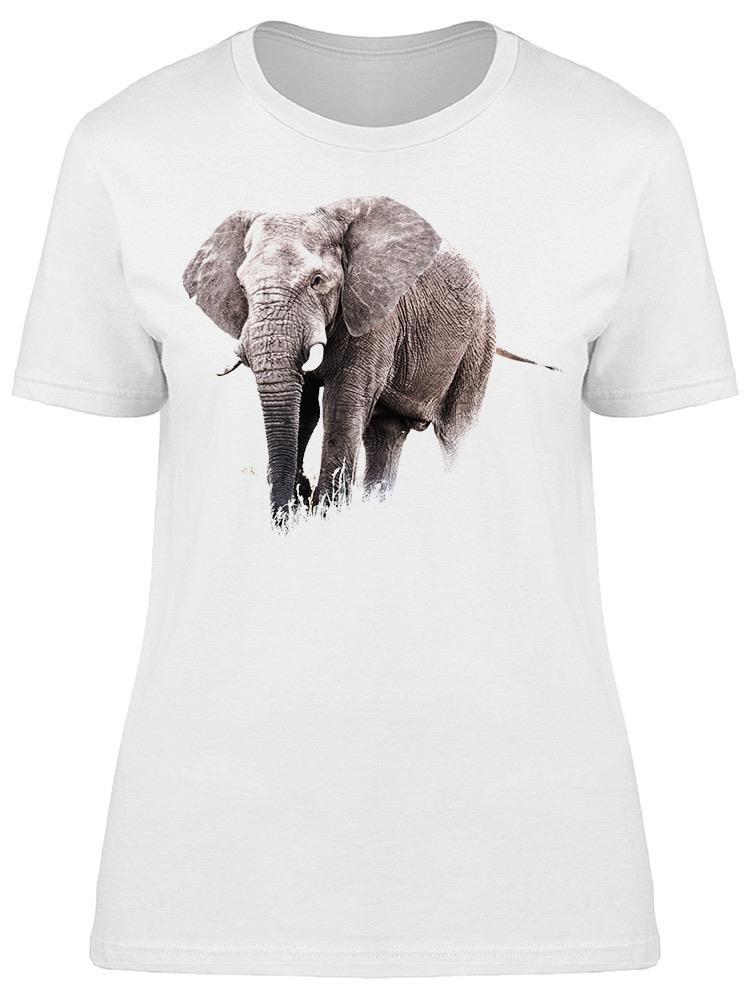 Foto 2 pulgar | Playera Smartprintsink Mujer Fotografía/ Elefante En Naturaleza