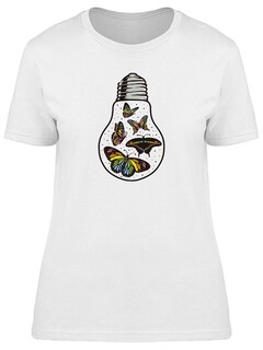 Foto 1 | Playera Smartprintsink color Blanco para Mujer