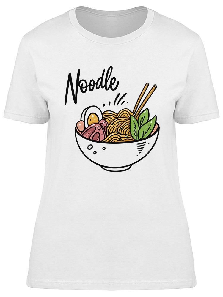 Foto 2 pulgar | Playera Smartprintsink Mujer Ramen En Tazón Blanco