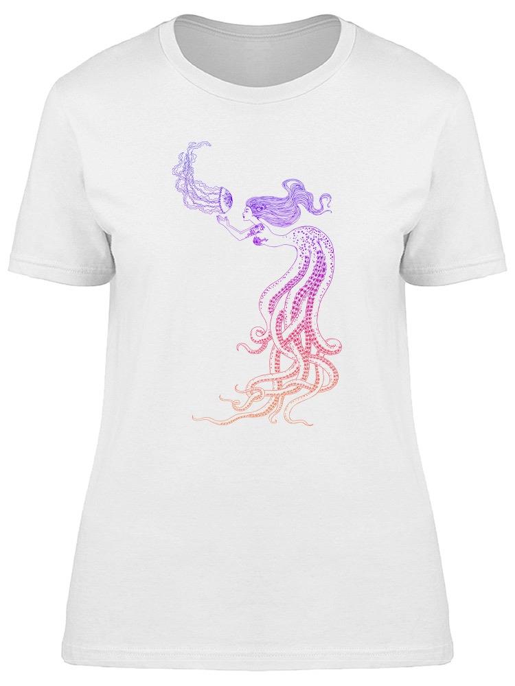 Foto 2 pulgar | Playera Smartprintsink color Blanco para Mujer