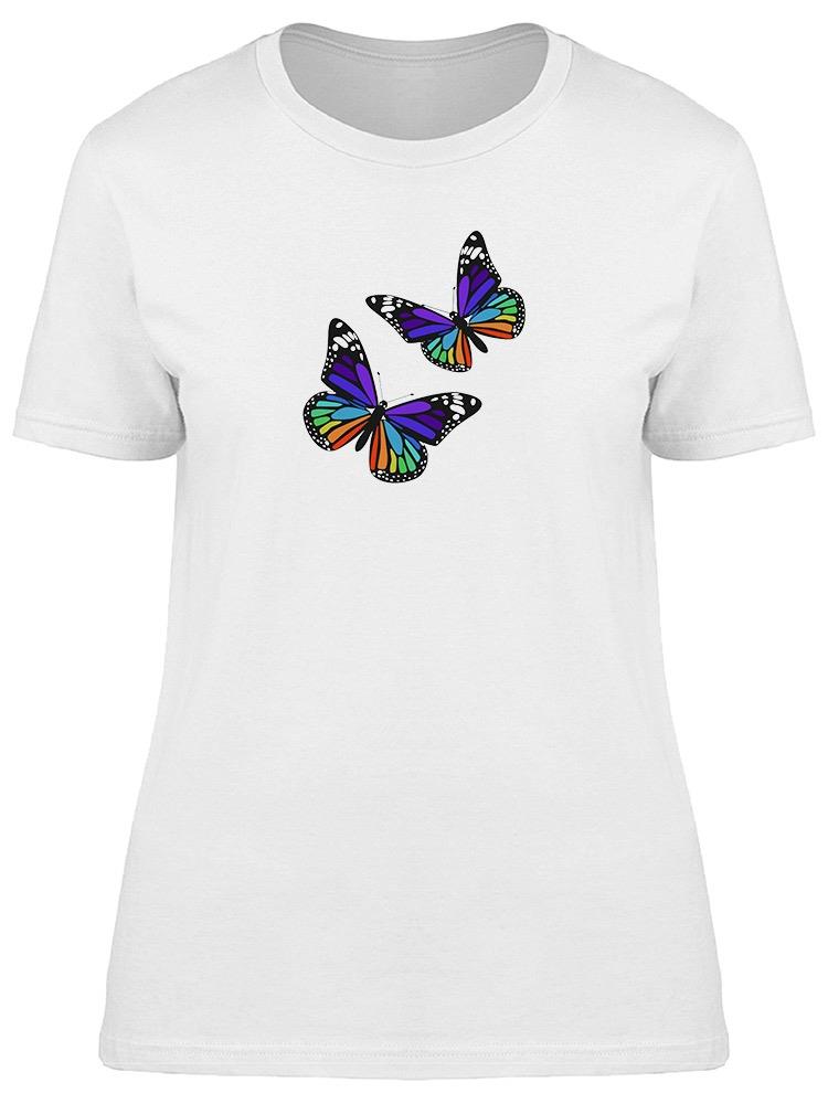 Playera Smartprintsink Mujer Mariposas Multicolor
