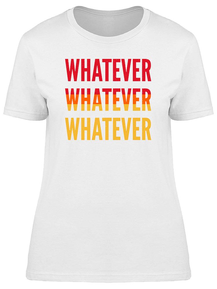 Foto 2 pulgar | Playera Smartprintsink Mujer Como Sea/ Texto A Color