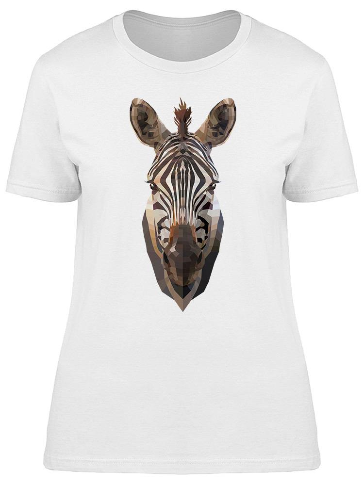 Foto 1 | Playera Smartprintsink Mujer Cebra/ Ilustración A Color
