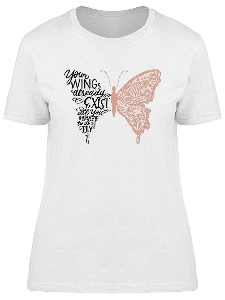 Foto 2 pulgar | Playera Smartprintsink Mujer Frase Inspiracional