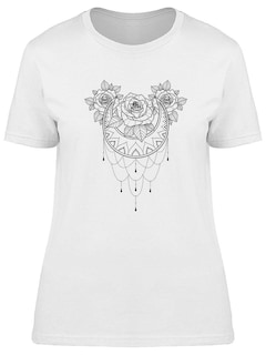 Foto 1 | Playera Smartprintsink color Blanco para Mujer