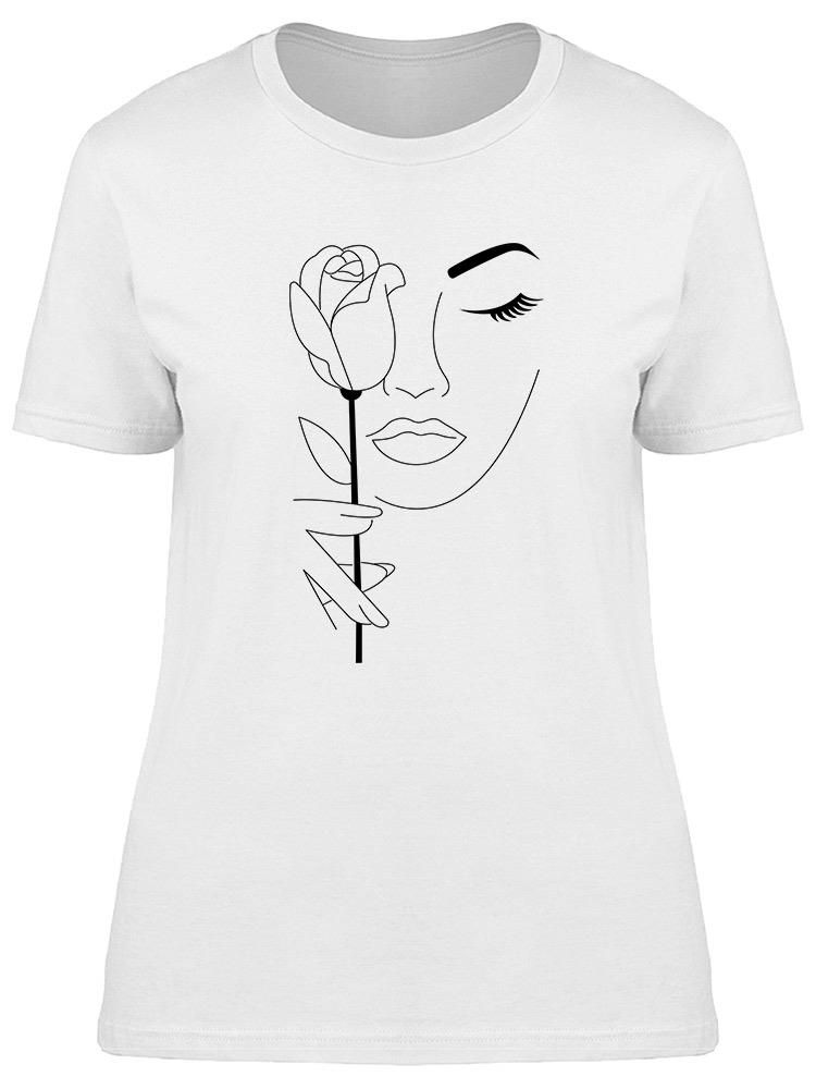 Playera para Mujer Smartprintsink color Blanco