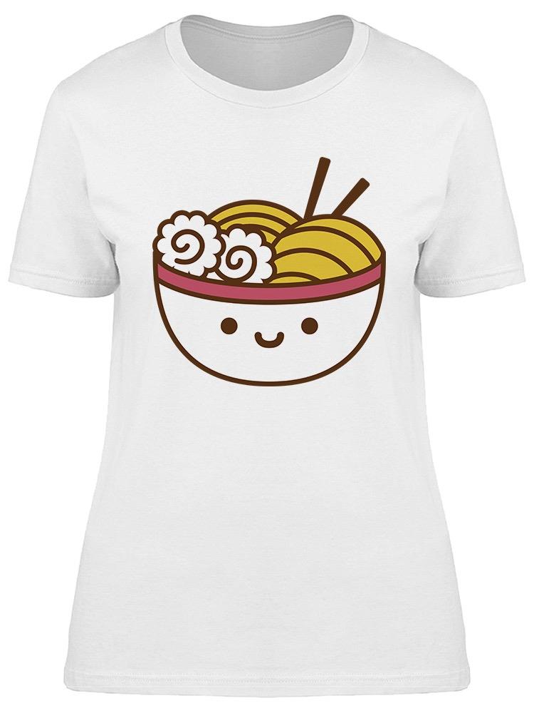 Foto 2 pulgar | Playera Smartprintsink Mujer Tazón De Ramen Kawaii
