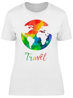 Foto 1 | Playera Smartprintsink color Blanco para Mujer