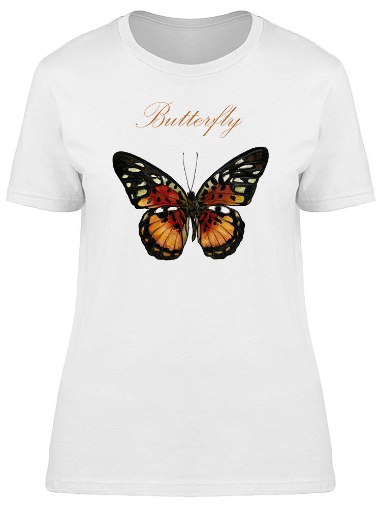 Playera Smartprintsink Mujer Ilustración Mariposa Monarca