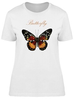 Foto 1 | Playera Smartprintsink Mujer Ilustración Mariposa Monarca