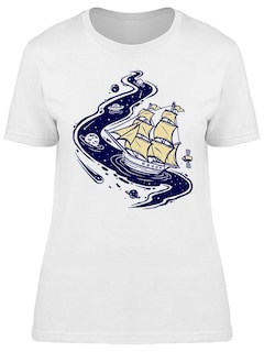 Foto 1 | Playera para Mujer Smartprintsink color Blanco